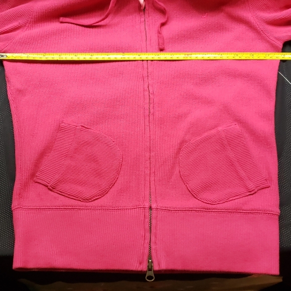 NWT - PINK Old Navy size M zip front hoodie - Picture 7 of 10